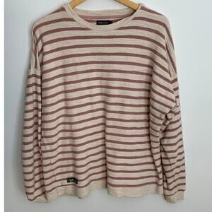 Southern Marsh Women's Striped Sweater size large